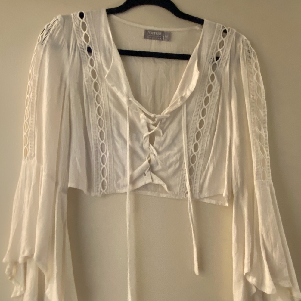 Cute linen top